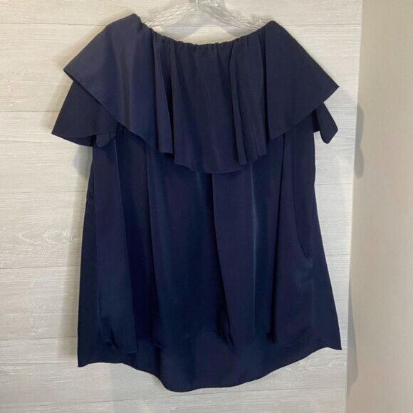 MLM The Label Maison Off The Shoulder Top Casual Loose Blouse Shirts - Picture 4 of 6